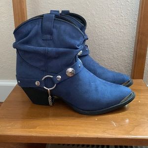 Dingo Cowboy Ankle Boot W7.5